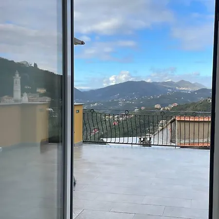 Terrazza Vista Mare In Liguria, Genova, 5 Terre - Gigiohomes Cogorno