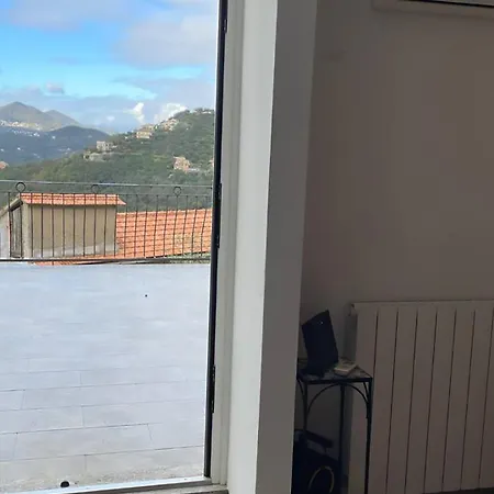 Nyaraló Terrazza Vista Mare In Liguria, Genova, 5 Terre - Gigiohomes