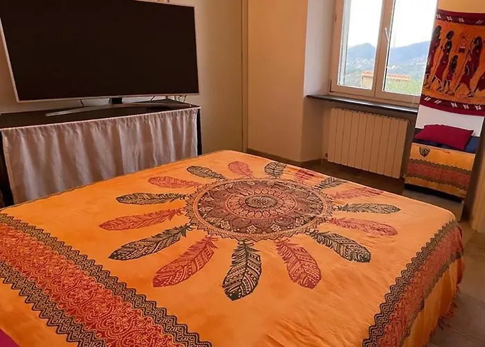 펜션 Magico Appartamento E Tramonti In Terrazza Vista Mare In Liguria, 6 Posti Letto *